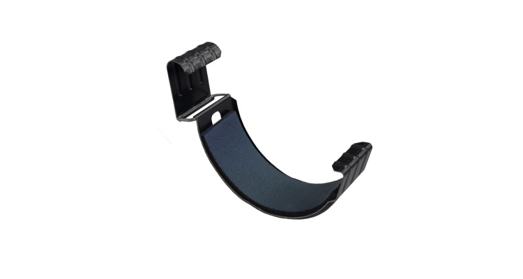 Соединитель желоба GL 125 мм Мatt RAL 9005 черный