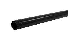 Труба круглая соединительная 90 мм, 3 м Мatt RAL 9005 черный