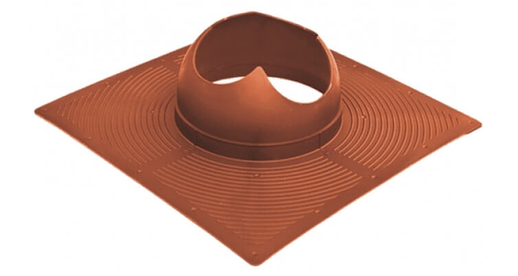 Проходной элемент Krovent Base-VT 110 красно-коричневый