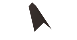 Угол внешний 110х110 0,5 Satin с пленкой RR 32 темно-коричневый (3м)