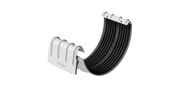 Соединитель желобов Stal Premium, пломбир