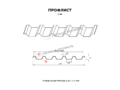 Профлист МЕТАЛЛ ПРОФИЛЬ С-44х1000-B (ПЭ_Д-01-3005-0,45)